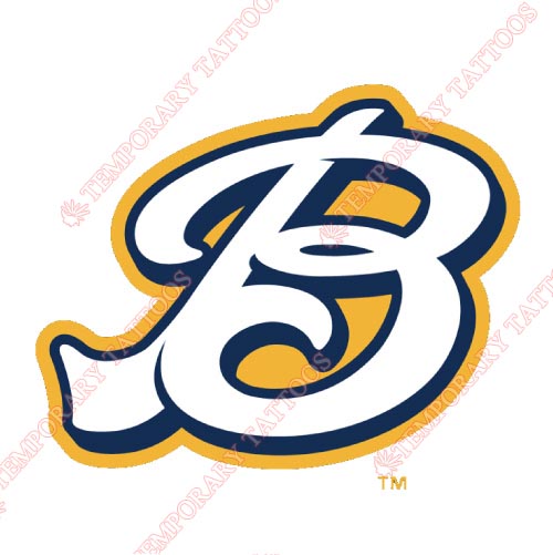 Burlington Bees Customize Temporary Tattoos Stickers NO.8073